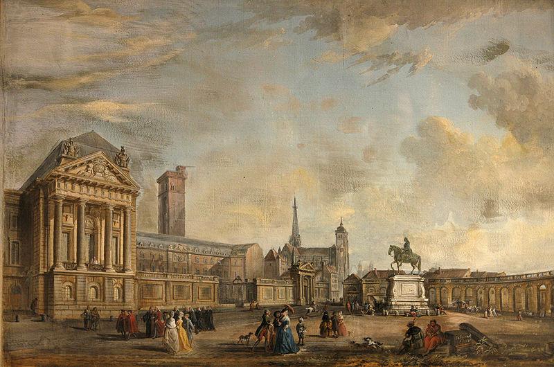  Place Royale de Dijon en 1781